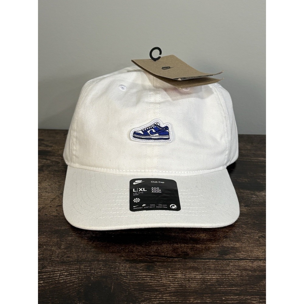 Nike Unstructured Dunk Low Hat Size‎ L/XL Shoe Adjustable Club Cap NWT